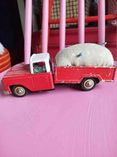 Old truck pincushion