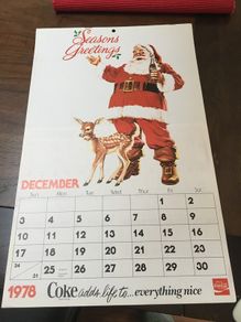 Coca Cola 1979 Calendar