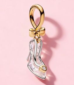 Pandora Disney Limited Edition 2026 Gold P Cinderella Slipper Charm
