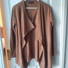 JAEGER Draped Wool Cardigan