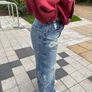Ed Hardy x Bershka trousers, practically new Size 38-40, baggy/oversized fit Image 7