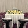 Silk flower arrangement for wedding Image 8