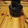 Unusual black / grey vase - stamped V W Image 7