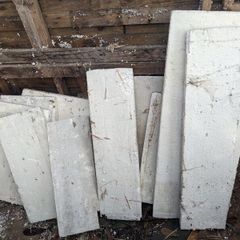 9 bags of broken Styrofoam and these lengths of it too