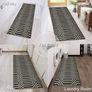 Laundry Runner Rug Non-slip 50x150cm Woven Runner Rug for Hallway Machine Washable (MULTIPLE COLOURS/SIZES) Image 4