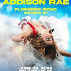 Addison Rae GOLD CIRCLE tickets - Kilmainham Dublin Concert 03/06/2026