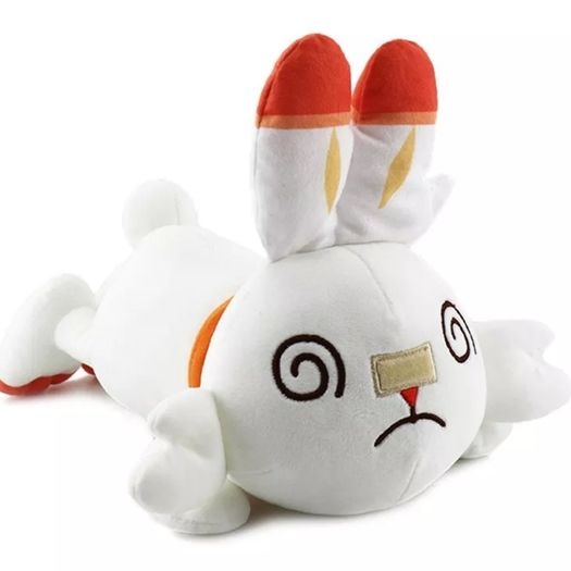 Pokemon Scorbunny H 20cm L 28cm tired eyes plush 2 for 30