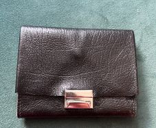 Vintage leather wallet / purse