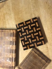 End grain cutting boards price changes on each one