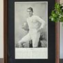 Antique Rugby History Framed Victorian Magazine Portraits Fegan and Field Image 3
