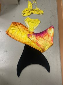 girls swimsuit marmalade with the hard fin