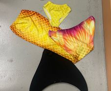girls swimsuit marmalade with the hard fin