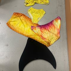 girls swimsuit marmalade with the hard fin