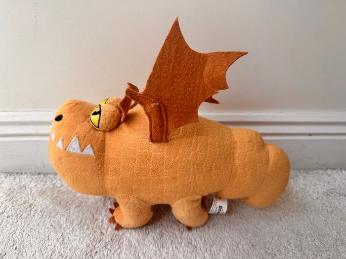 DreamWorks How to Train Your Dragon 3 Meatlug The Hidden World Plush Soft Toy approx. 30 cm. Used Please see photos