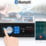 New Bluetooth 1DIN 1 Din Car Stereo Hands Free Audio In-Dash FM Receiver MP3 Radio Handfree Player Image 6