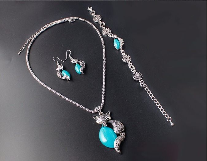 Fox Jewellery Set