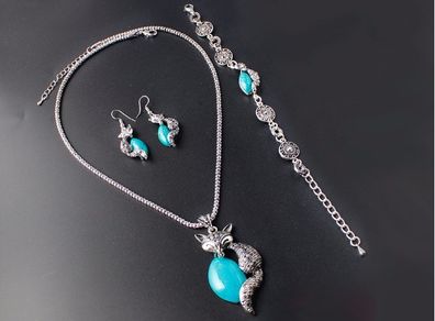 Fox Jewellery Set