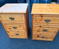 bedside lockers