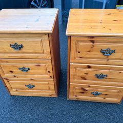 bedside lockers
