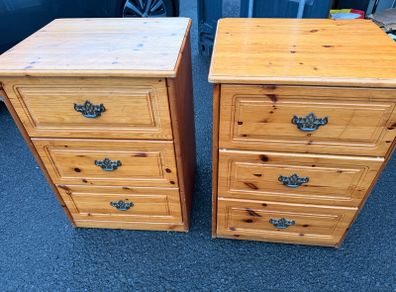 bedside lockers