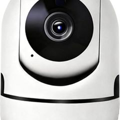 Smart WiFi Security Camera 360Pan/Tilt, Baby & Pet Monitor with Night Vision, Motion Detection, Two-Way Audio, Cloud Storage, Mobile Alerts, Remote Viewing Indoor