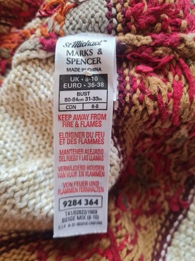 M&S ramie cotton cardigan