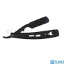 Barber Razor Wet Shaving Knife Razor Mens Stainless Steel Incl.10 Half Blades Image 3