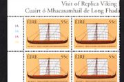 2007 Ireland Ireland's Viking Heritage Commemorative Stamp Plate Block 1A1A1A1A Mint Never Hinged (MNH)