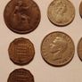 Collection of Vintage British Pre-Decimal Coins (George V to Elizabeth II) Image 3