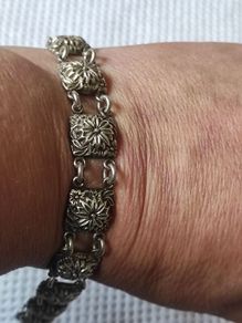 Old Vintage sterling silver bracelet