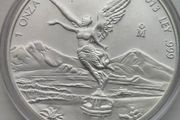 2013 1oz silver Mexico libertad 999 silver coin