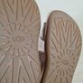 Baby UGG Dorien metallic sandals silver gold two strap Size 4/5 12-18 months BRAND NEW IN BOX Image 6