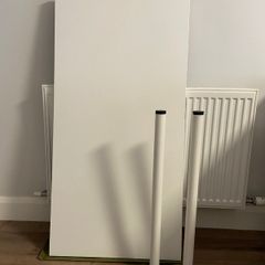 IKEA Desk top (120x60) and two legs