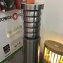 Garden Lights 80 cm High Stainless Steel Post Bollard Light Image 4