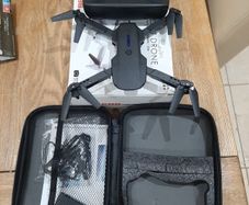 Pocket Drone ready to Fly. Wide angle 720p camera HD Shooting. Portable. Spare battery