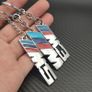 Car Van Key Ring Chain Auto Styling Metal Emblem Logo Keyring Car Brand Keychain For BMW M M3 M5 Mercedes AMG Toyota TRD 4x4 Rline VW Merc Accessories Image 2