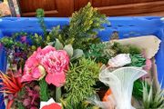 Large box of artifical foliage