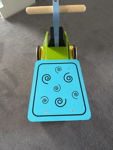 Toy sit on train with activities for toddler