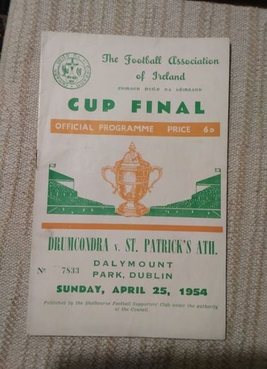 Soccer Programmes  Fai Cup Finals