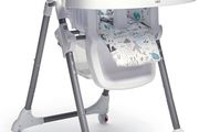 Adjustable Highchair, Reclines, Foldable with Removable Tray, Happy Planet