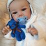 Reborns By Laura.  Newborn Baby Ethan.  19inch, 4lb Weighted Reborn Doll.  Welcome To View Image 3