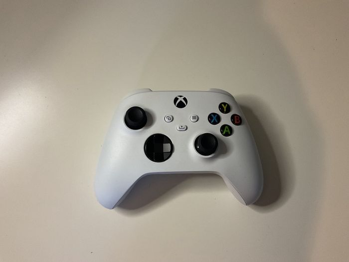 Xbox Series S with two controllers
