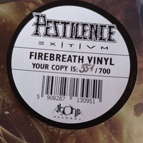Pestilence - Exitivm LP-(firebreath)