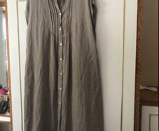 ladies Linen Dress new