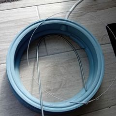 Washing machine door and seal