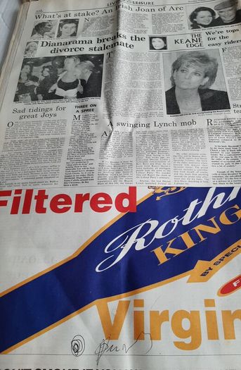 Vintage Sunday Independent 1995