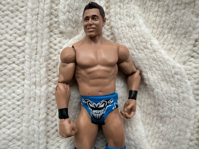 WWE Mattel The Miz Series 6 Basic Wrestling Action Figure Used Please look at the pictures