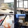 Lash Light, LED Floor Lamp, Reading Floor Lamp, Adjustable Gooseneck, 3 Heights, 10W Dual Brightness, Portable Standing Lamp for Eyelash Extensions, Makeup, Office Image 8
