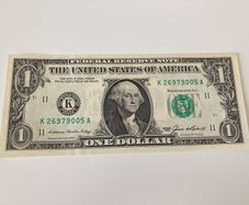 One Dollar 1985 uncirculated