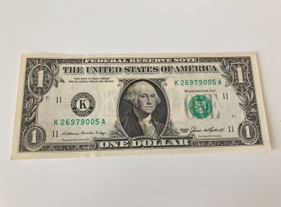 One Dollar 1985 uncirculated